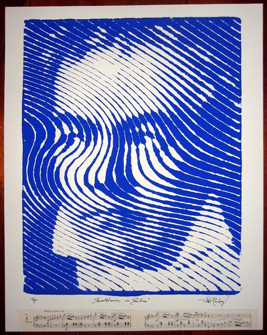 “Beethoven in Blue” by Todd Perley